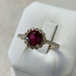 Salerno Pawn and Jewelry - Colored stone rings for July.