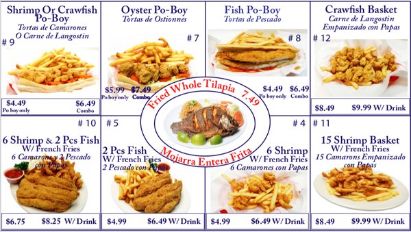 Menu photo 3 Marina Seafood Kitchen Pasadena, TX