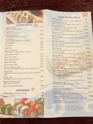 Menu photo 4 Umami Sushi & Grill Matthews, NC Menu photo 4 Umami Sushi & Grill Matthews, NC
