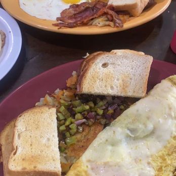 Willy's Eatery - Classic Breakfast Pancake Combo & Rib Eye Steak Omelette! - Greek Near Me - Anaheim, California Willy's Eatery - Classic Breakfast Pancake Combo & Rib Eye Steak Omelette! - Greek Near Me - Anaheim, California
