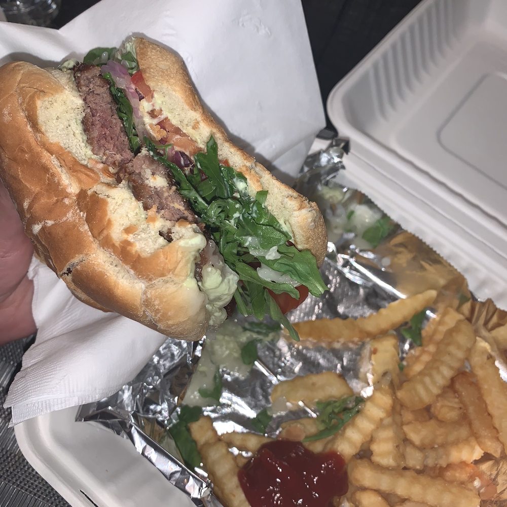 Nocturnal Eats - Impossible burger and fries - Food Delivery Services Near Me Nocturnal Eats - Impossible burger and fries - Food Delivery Services Near Me