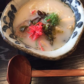 Tei-An - Tonkotsu ramen, the broth was light yet very flavorful! - Japanese Near Me - Dallas, Texas Tei-An - Tonkotsu ramen, the broth was light yet very flavorful! - Japanese Near Me - Dallas, Texas