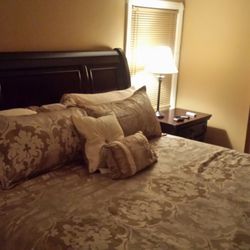 The Cleveland Furniture Co. Factory Outlet - Part of our bedroom set we purchased 2 years ago .. still in great shape today . One of my best purchases.