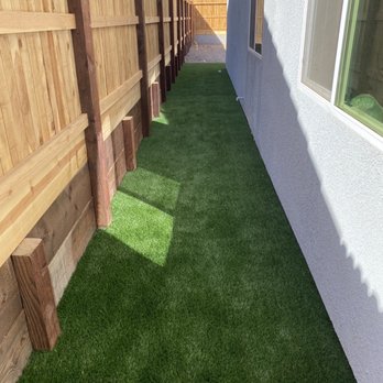 Synthetic Grass Solutions - Dog run - Artificial Turf Near Me - Madera , California