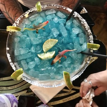Fudpucker's - THE BIG BLUE MARGARITA - Seafood Near Me - Destin, Florida