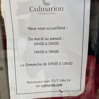 Culinarion - Hours - Kitchen Supplies Near Me Culinarion - Hours - Kitchen Supplies Near Me