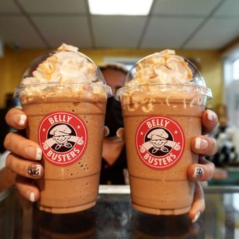 Belly Busters - two cups of iced coffee - Breakfast & Brunch Near Me - Bensalem, Pennsylvania Belly Busters - two cups of iced coffee - Breakfast & Brunch Near Me - Bensalem, Pennsylvania