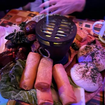 The Sorrow Drowner - Vegetarian pu pu platter - Tiki Bars Near Me - Wilmington, North Carolina
