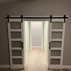 Little Red Toolbox - Double Barn Door
