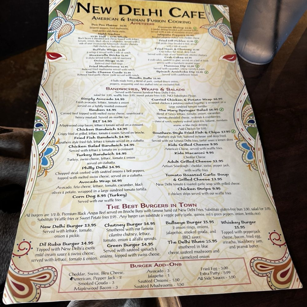 New Delhi Cafe - Indian Near Me - Eureka Springs, Arkansas