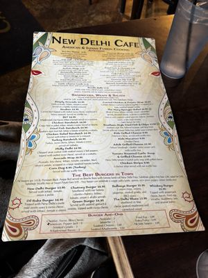Menu photo 1 New Delhi Cafe Eureka Springs, AR Menu photo 1 New Delhi Cafe Eureka Springs, AR