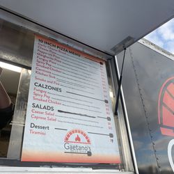 Gaetano’s Brick Oven - Updates menu