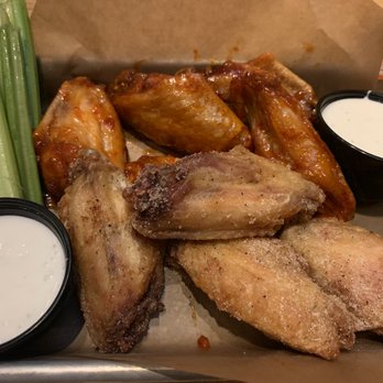 Buffalo Wild Wings - Bone-In All Flats (no extra charge) half salt and vinegar and asian zing. - Sports Bars Near Me - Elizabethtown, Kentucky Buffalo Wild Wings - Bone-In All Flats (no extra charge) half salt and vinegar and asian zing. - Sports Bars Near Me - Elizabethtown, Kentucky