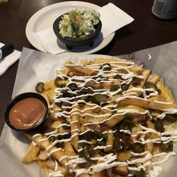 Crow and the Pitcher - Loaded fries and celery slaw!! - Burgers Near Me - Murray, Utah Crow and the Pitcher - Loaded fries and celery slaw!! - Burgers Near Me - Murray, Utah