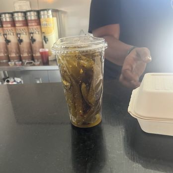 Mary Sue's - pickles - Chicken Shop Near Me - Arlington, Texas