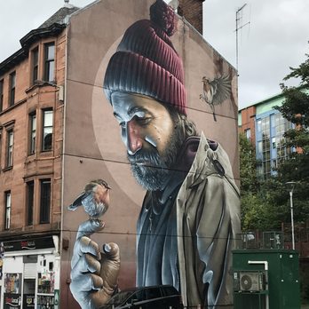 City Centre Mural Trail - Public Art Near Me - Glasgow, GLG