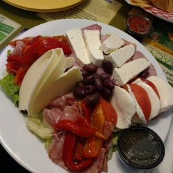 Papa Luigi Cucina - Antipasto salad with added Feta