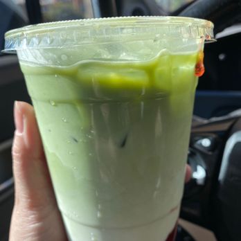 La Ca Bakery & Cafe - strawberry matcha - Vietnamese Near Me - Hayward, California
