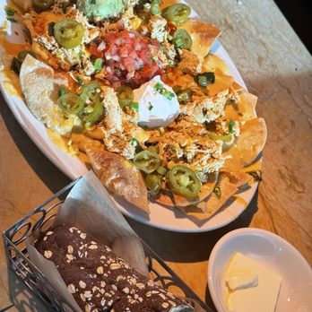 The Cheesecake Factory - Factory Nachos, Bread - American Near Me - Riverside, California The Cheesecake Factory - Factory Nachos, Bread - American Near Me - Riverside, California
