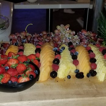Topgolf - Fruit platter nicely plated - New American Near Me - Tampa, Florida Topgolf - Fruit platter nicely plated - New American Near Me - Tampa, Florida