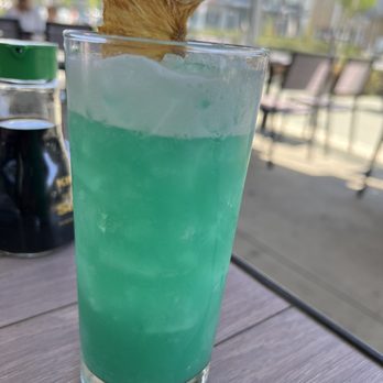 Kabuki Japanese Restaurant - My blue drink was green. Too much pineapple juice and too sweet. - Japanese Near Me - Oxnard, California