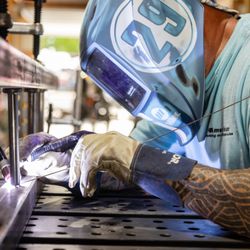American Welding and Fabrication - In-shop welding