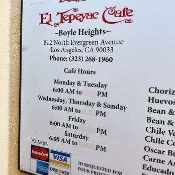 El Tepeyac Cafe - Mexican Near Me - Los Angeles, California