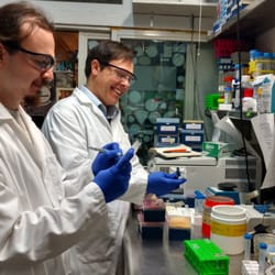 Genspace - Genspace members working on their projects in the lab.
