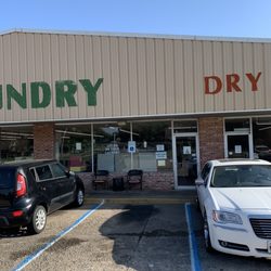 Britton Laundry - Front door