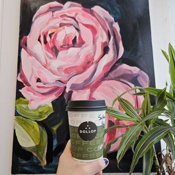 Dollop Coffee - Blackberry Mocha - too sweet - Cafes Near Me - Chicago, Illinois