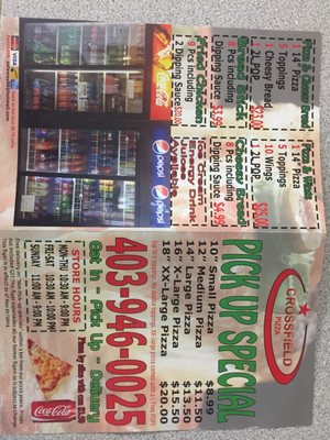 Menu photo 3 Crossfield Pizza Crossfield, AB