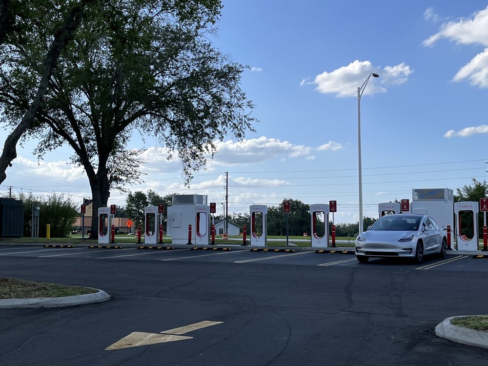 TESLA SUPERCHARGER Updated September 2024 31100 Cortez Blvd, Brooksville, Florida EV