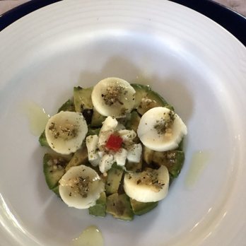 Pez Dorado - Heart of palm and avocado  so tasty and refreshing. - Caribbean Near Me - Playa del Carmen, ROO