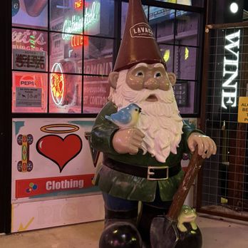 Sign Bar - Outdoor decor- I love gnomes! - Bars Near Me - Austin, Texas