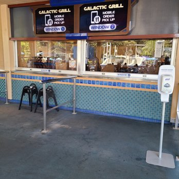 Galactic Grill - Pickup window - American Near Me - Anaheim, California Galactic Grill - Pickup window - American Near Me - Anaheim, California