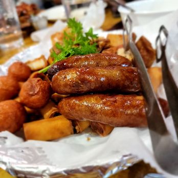 Renee's Kitchenette & Grill - Fried sampler showcasing the excellent longanisa. - Filipino Near Me - Woodside, New York Renee's Kitchenette & Grill - Fried sampler showcasing the excellent longanisa. - Filipino Near Me - Woodside, New York