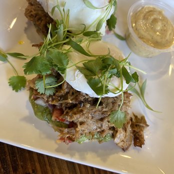 CRAFTkitchen - Pork Carnitas Benedict - New American Near Me - Henderson, Nevada CRAFTkitchen - Pork Carnitas Benedict - New American Near Me - Henderson, Nevada