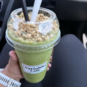 Variable Cafe - MDR Smoothie without pineapple - Vegan Near Me - Los Angeles, California