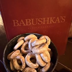 Babushka's - Temple Terrace - Complimentary cookies