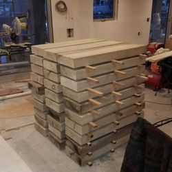 Westchester Tree Life, Inc - Stair treads original tree supplied by Westchester tree