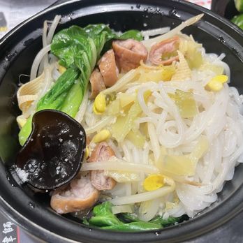Qin's Garden - Dry Pork Intestine noodles lol - not bad not bad - Chinese Near Me - San Gabriel, California