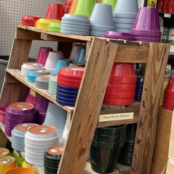 Allen Landscape in Highland - They have every color of pot you can imagine