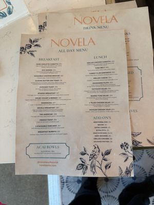 Menu photo 1 Novela Cafe Social Miami, FL Menu photo 1 Novela Cafe Social Miami, FL