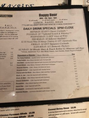 Menu photo 3 The Wayside Pub Lake Jackson, TX