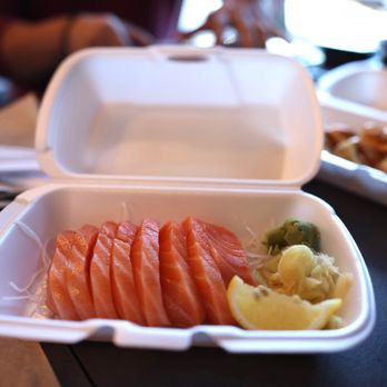 Kyoto Japanese Grill - salmon and vegetables in a styrofoam container - Japanese Near Me - Bakersfield, California Kyoto Japanese Grill - salmon and vegetables in a styrofoam container - Japanese Near Me - Bakersfield, California