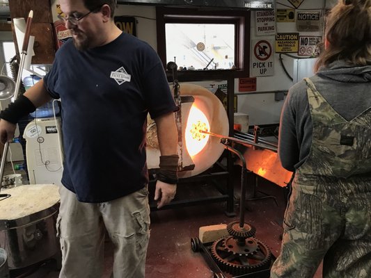 Manchester Hot Glass by null