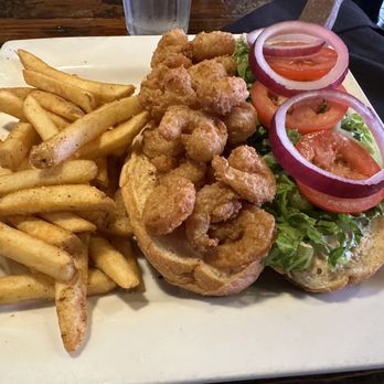 Anaya's Seafood Scratch Kitchen - Another look at shrimp po' boy-$12.95 - Seafood Near Me - Dallas, Texas Anaya's Seafood Scratch Kitchen - Another look at shrimp po' boy-$12.95 - Seafood Near Me - Dallas, Texas