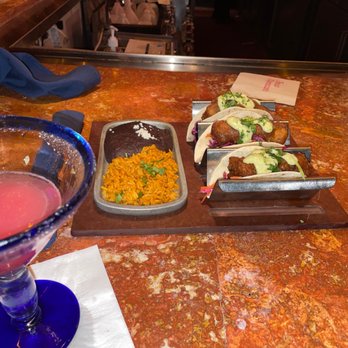 Rosa Mexicano - Tacos de Pescado Frozen Margarita - Mexican Near Me - Hackensack, New Jersey