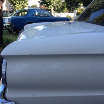 Chinto Auto Detailing - BEFORE: The black paint specs were allll over the right side. - Auto Detailing Near Me - Northridge, California Chinto Auto Detailing - BEFORE: The black paint specs were allll over the right side. - Auto Detailing Near Me - Northridge, California