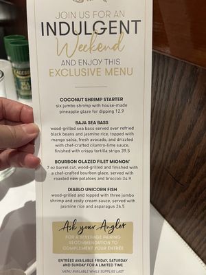 Menu photo 1 Bonefish Grill The Villages, FL